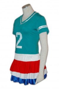CH034 Cheerleaders skirt supplier customization hk  90s cheer uniforms